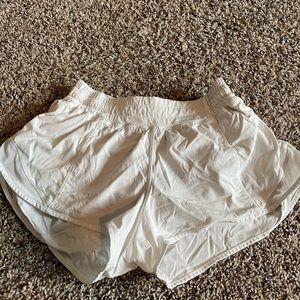 womens white hotty hot shorts